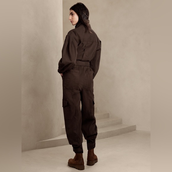 Banana Republic Andi Flightsuit jumpsuit xs - Picture 2 of 13